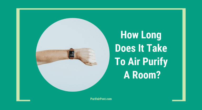 how long does it take to air purify a room?