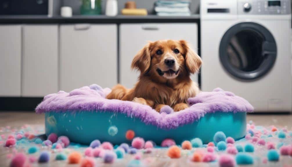 clean pet bedding regularly