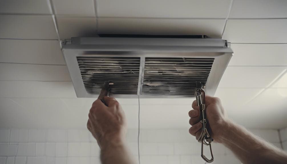 installing a bathroom exhaust fan