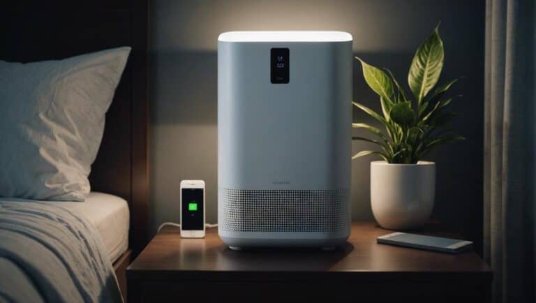 Air Purifier on Nightstand Setup Guide