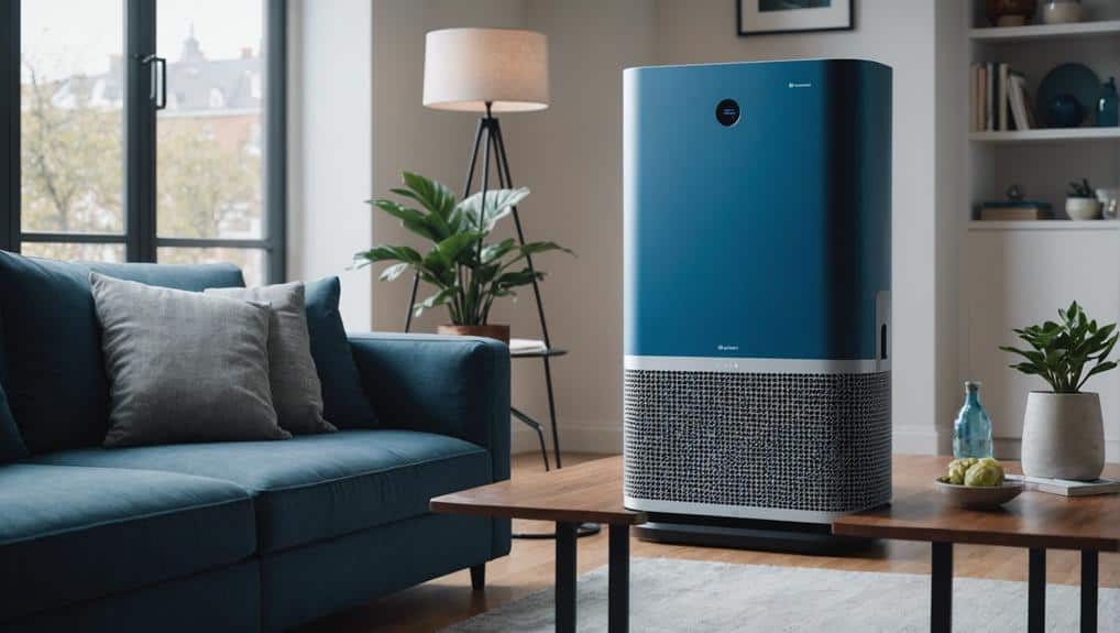 air purifier with particle filter