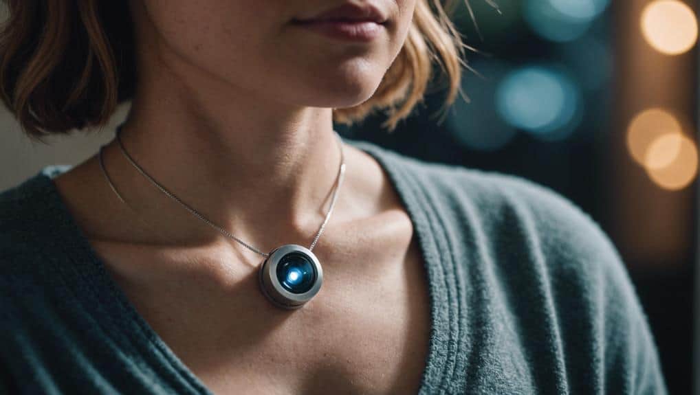 air purifying necklace design