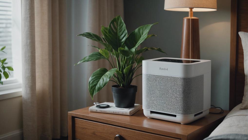 bedroom air purifier placement