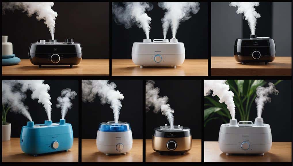 comparison of different humidifiers