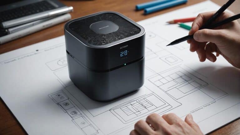 Step-by-Step Guide to Creating the Perfect Air Purifier Sketch Design