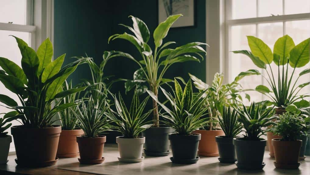 indoor air purifying plants