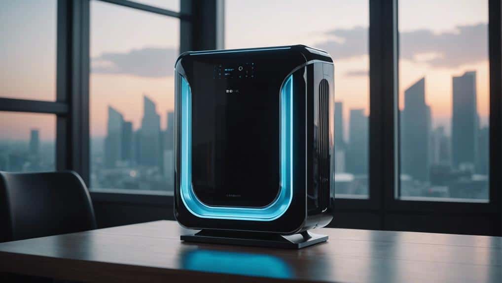 innovative transparent air purifier