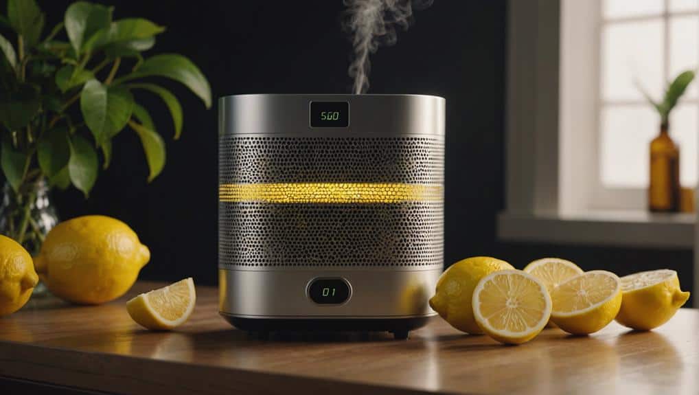 natural lemon oil air purifier