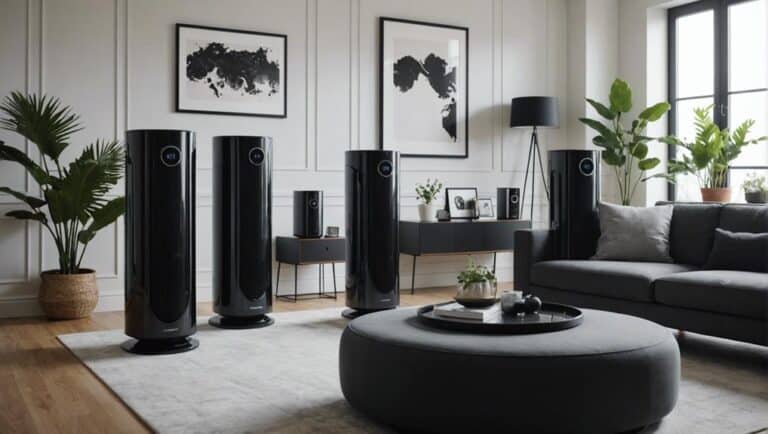 Sleek Black Air Purifiers: Top 10 Picks for Your Home